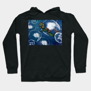 deep sea mermaid Hoodie